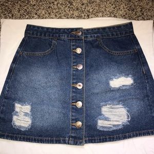 Jean Skirt